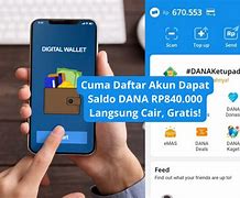 Cuma Daftar Dapat Saldo Dana